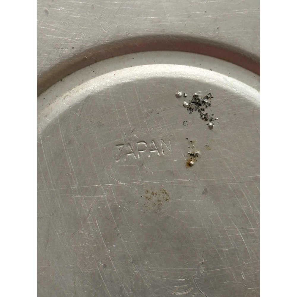 Unique Vintage Art Deco UFO Brushed Aluminum Whistling Tea Kettle Travel Size - Picture 6 of 12